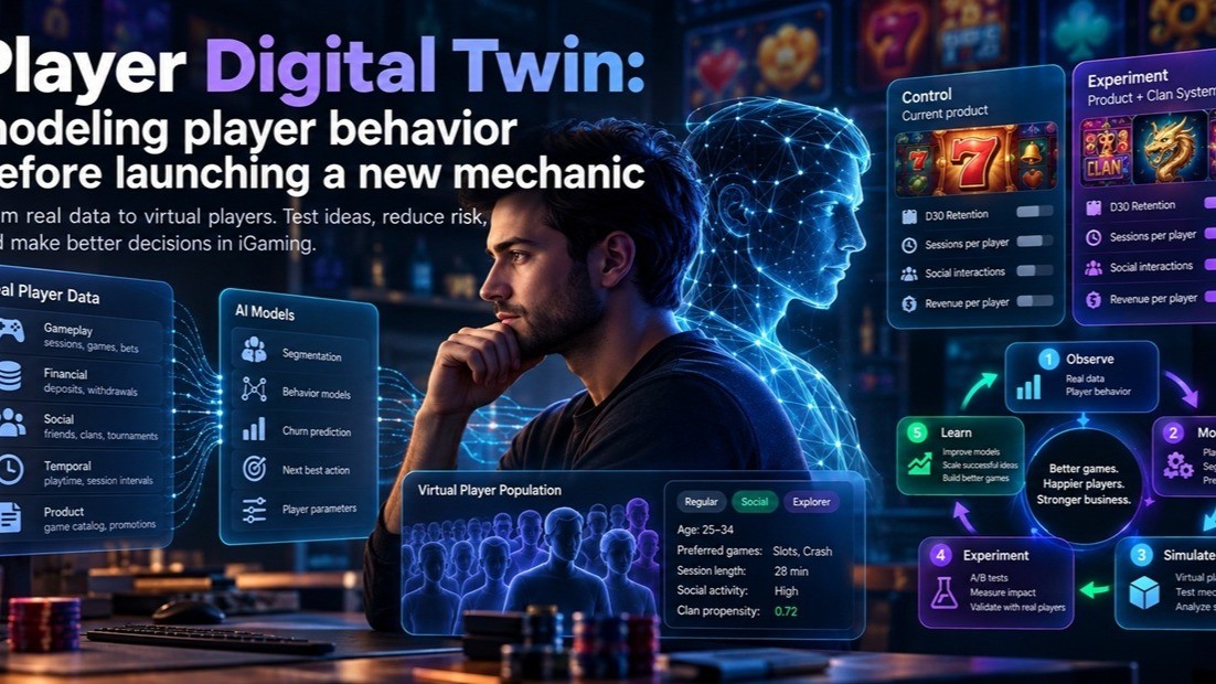 Player Digital Twin: modeling player behavior before launching a new mechanic